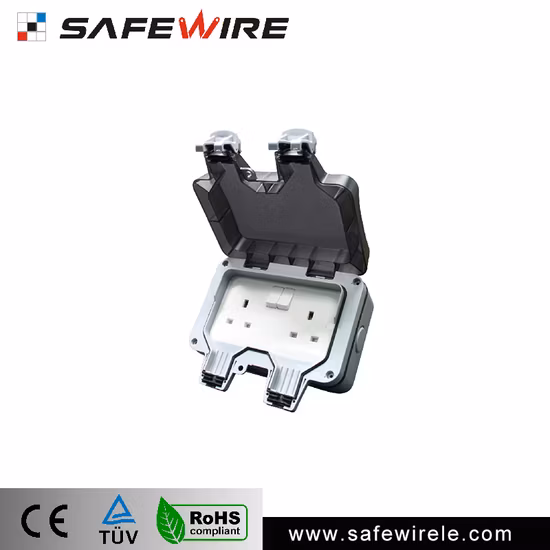 IP66 Waterproof Box Wall Mounted Box Floor Socket