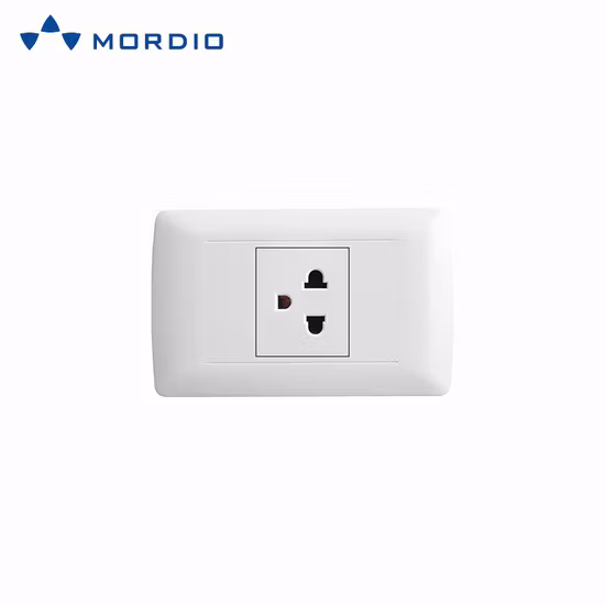 Hot Sale 10A 250V South America Standard Wall Switch and Socket