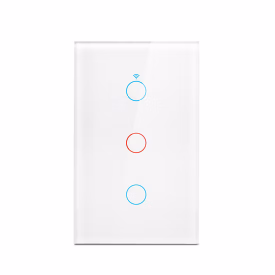 Minco Home Us Standard No Neutral Tuya WiFi+RF Switch Wall Light Control System Wall Smart Switch