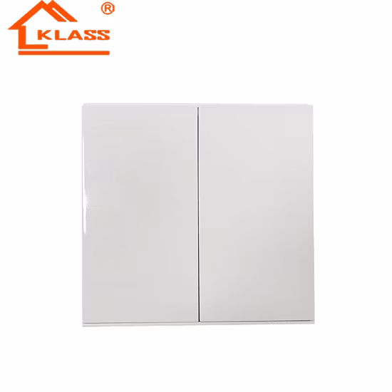 Factory Made CE/BS Approved PC Panel Electrical UK Standard 1gang 2gang 3gang 4gang Push Button Switch 16ax Electric Power Light Wall Switch